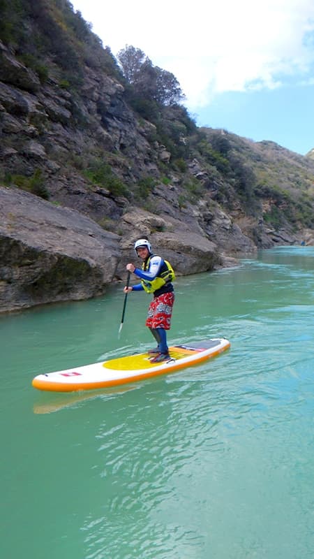 Paddle surf al riu Gállego: iniciació en aigües braves, Murillo de Gállego