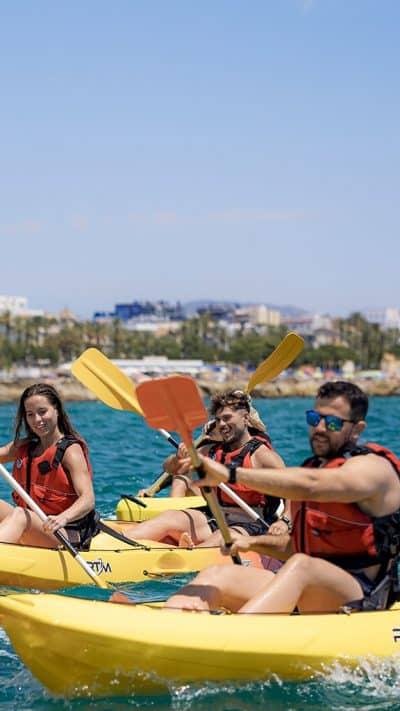 Open kayak
