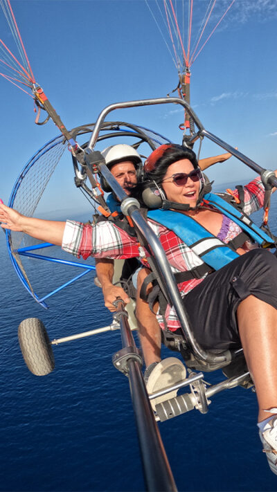 20 min de Vuelo en Paramotor o Paratrike Tenerife cerca del Parque Nacional del Teide