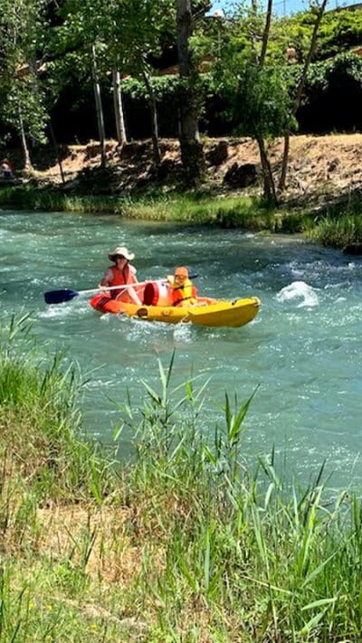 Descenso en kayak por el río Tajo por libre – Trillo, Guadalajara