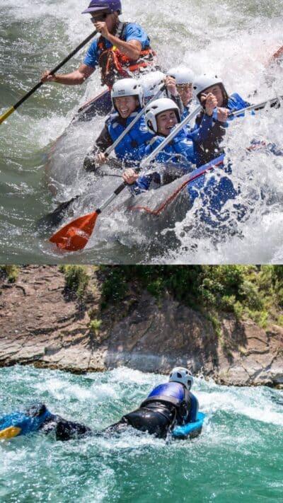 COMBO Rafting + Hidrospeed en el Río Gállego: Doble Descenso en los Mallos de Riglos