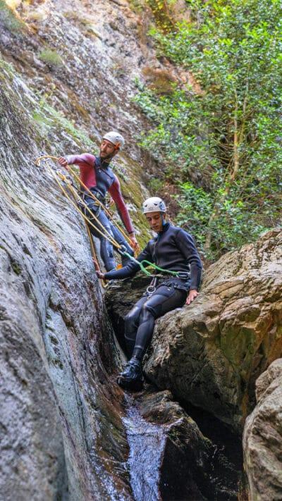 Barranco Estarón Inferior Llavorsí: descenso técnico de perfección en el Alt Pirineu