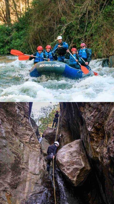 COMBO Aventura: Pack Rafting y Barranco Llavorsí