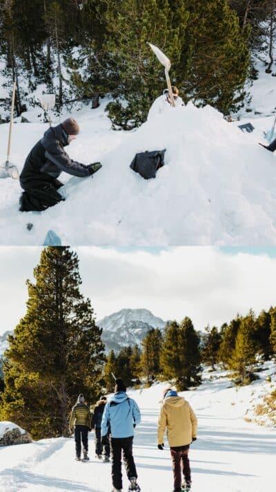 Andorra: COMBO Passeig amb raquetes + Construcció d’iglú – Grau Roig