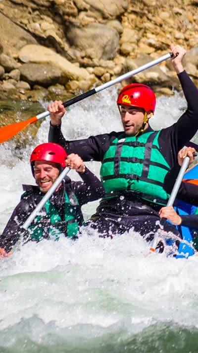 Rafting Avancé sur la rivière Ésera : Las Pirámides depuis Campo, Benasque