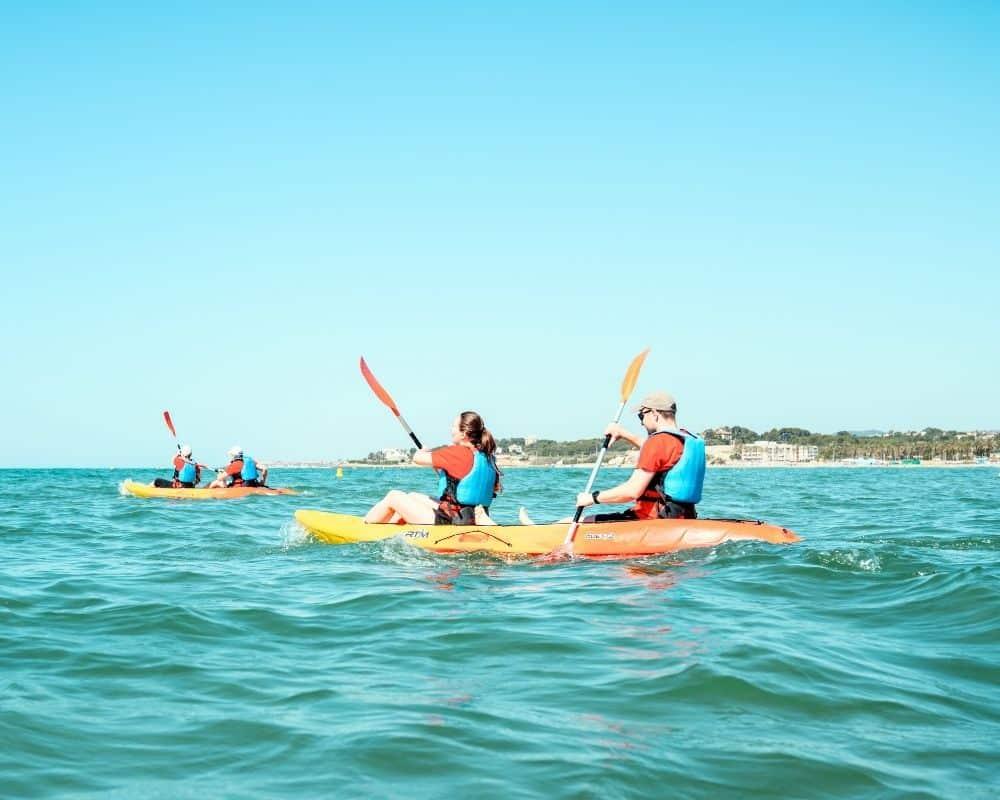 Kayak en Vilanova