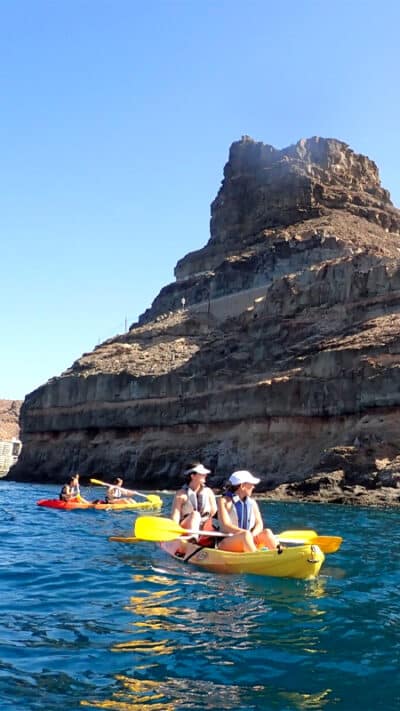 Gran Canaria: 3h Guided kayak and snorkel tour