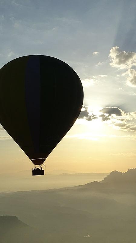 Vuelo en globo con RocRoi