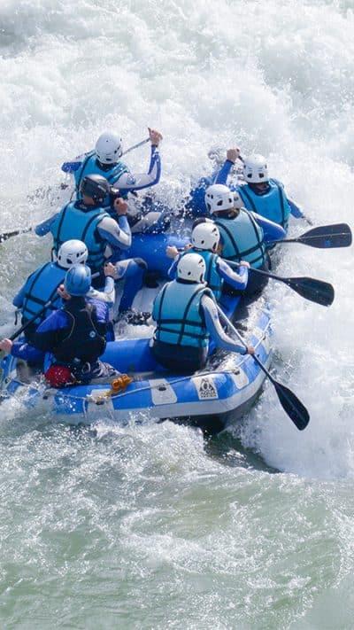 Actividades de Rafting Murillo de Gállego con RocRoi