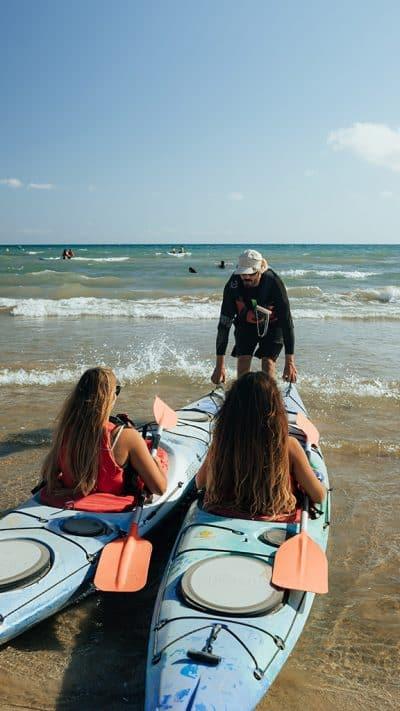 Kayak mar