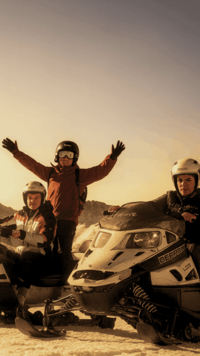 Andorre : Circuit motoneige d’une heure au coucher du soleil