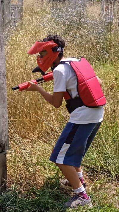 Paintball para niños en Barcelona + tiro con arco en el Montseny