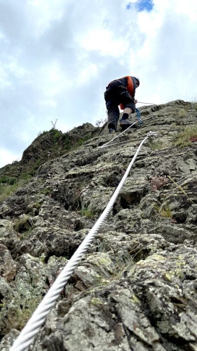 Via Ferrada Alins: Salt del Botanal (Iniciació) guiada