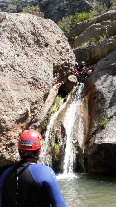 Canyon de Poyatos à Cuenca, près de Madrid