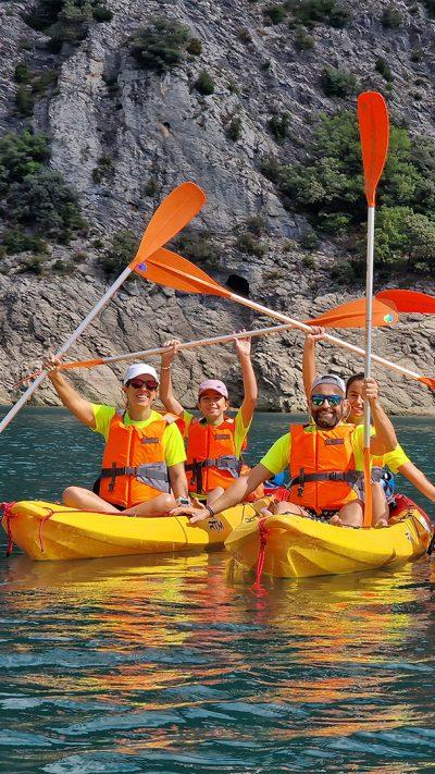 Ruta en Kayak por el Embalse de Escales – Pirineo Lleida