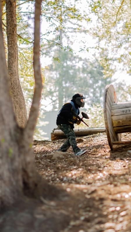 El Montseny: Paintball con 250 bolas y tiro con arco a partir de 6 personas en Barcelona